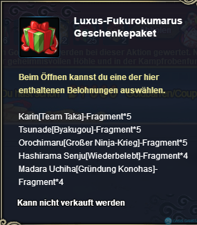 Luxus-Fukurokumarus Geschenkepaket