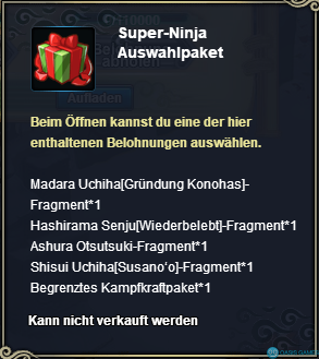 Super-Ninja Auswahlpaket 01