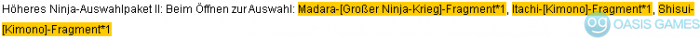 Höheres-Ninja-Auswahlpaket 02