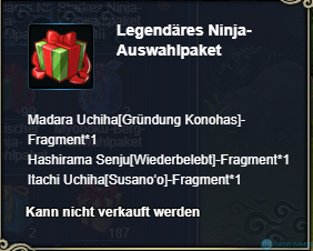 Legendäres Ninja-Auswahlpaket