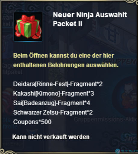 Neuer Ninja Auswahlpaket 02