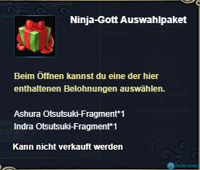 Ninja-Gott Auswahlpaket