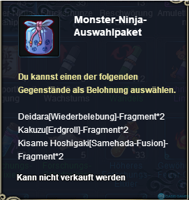 Monster-Ninja-Auswahlpaket