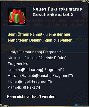 Neues Fukurokumarus Geschenkepaket 10